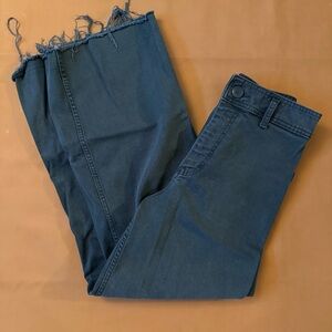 Zara green Wide Leg Jeans